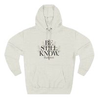 Load image into Gallery viewer, Be Still And Know Adult Unisex Hoodie (Design on Front)
