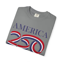 Load image into Gallery viewer, America 250 Patriotic T-Shirt — Red, White &amp; Blue/Comfort Colors