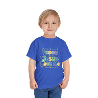 Load image into Gallery viewer, Papaw and Jesus Love Me Toddler T-Shirt – Cute Religious Kids Shirt