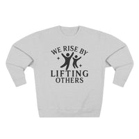 Load image into Gallery viewer, We Rise By Lifting Others Unisex Crewneck Sweatshirt

