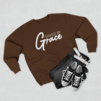Load image into Gallery viewer, Saved By Grace 2.0 Unisex Crewneck Sweatshirt
