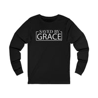 Load image into Gallery viewer, Saved By Grace 1.0 Unisex Long Sleeve T-Shirt
