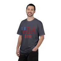Load image into Gallery viewer, USA 250 T-Shirt — American Flag Patriotic Tee for Independence Day Celebrations/Comfort Colors