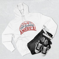 Load image into Gallery viewer, Happy Birthday America Adult Unisex Hoodie (Design on Front)
