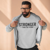 Load image into Gallery viewer, Stronger Than The Storm Unisex Crewneck Sweatshirt
