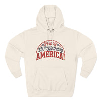 Load image into Gallery viewer, Happy Birthday America Adult Unisex Hoodie (Design on Front)
