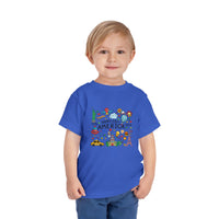 Load image into Gallery viewer, Patriotic Toddler Tee — "Happy 250th America 1776–2026" Celebration Shirt