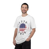 Load image into Gallery viewer, 1776–2026 American Flag Tee — Patriotic Fourth of July T-Shirt/Comfort Colors