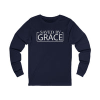 Load image into Gallery viewer, Saved By Grace 1.0 Unisex Long Sleeve T-Shirt
