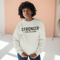 Load image into Gallery viewer, Stronger Than The Storm Unisex Crewneck Sweatshirt
