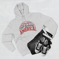 Load image into Gallery viewer, Happy Birthday America Adult Unisex Hoodie (Design on Front)
