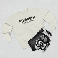 Load image into Gallery viewer, Stronger Than The Storm Unisex Crewneck Sweatshirt
