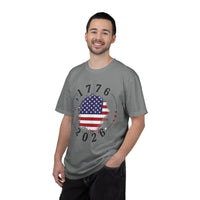 Load image into Gallery viewer, 1776–2026 American Flag Tee — Patriotic Fourth of July T-Shirt/Comfort Colors
