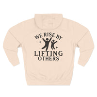 Load image into Gallery viewer, We Rise By Lifting Others Adult Unisex Hoodie (Design on Back)
