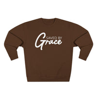 Load image into Gallery viewer, Saved By Grace 2.0 Unisex Crewneck Sweatshirt
