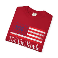 Load image into Gallery viewer, 250 Years 1776–2026 Patriotic T-Shirt — American Flag Independence Day Tee/Comfort Colors