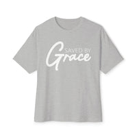 Load image into Gallery viewer, Saved By Grace 2.0 Unisex Oversized Boxy T-Shirt
