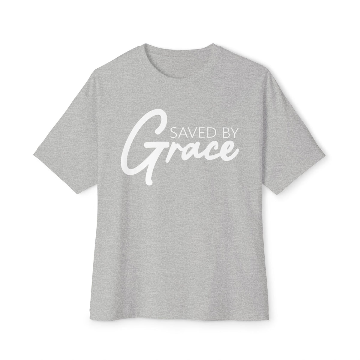 Saved By Grace 2.0 Unisex Oversized Boxy T-Shirt
