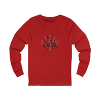 Load image into Gallery viewer, Be Still &amp; Know Unisex Crewneck Long Sleeve T-Shirt