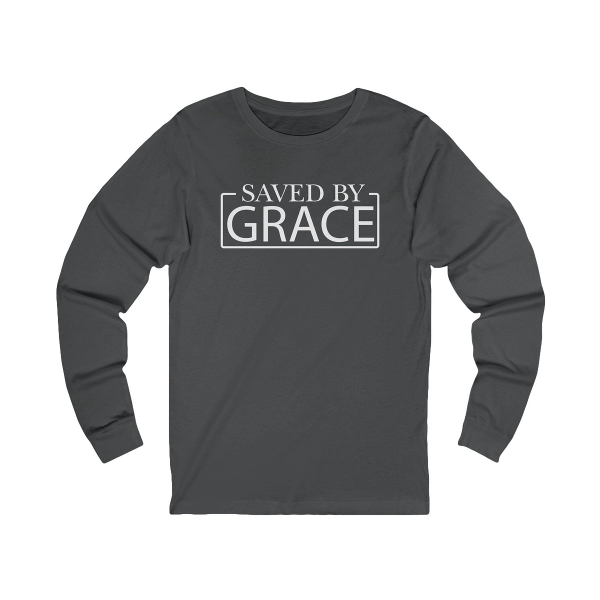 Saved By Grace 1.0 Unisex Long Sleeve T-Shirt