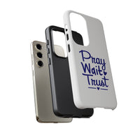 Load image into Gallery viewer, Pray Wait Trust Phone Case