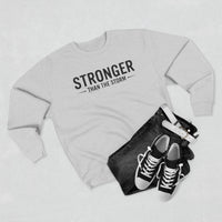 Load image into Gallery viewer, Stronger Than The Storm Unisex Crewneck Sweatshirt
