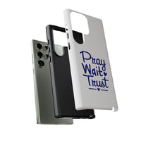 Load image into Gallery viewer, Pray Wait Trust Phone Case