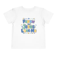 Load image into Gallery viewer, Papaw and Jesus Love Me Toddler T-Shirt – Cute Religious Kids Shirt