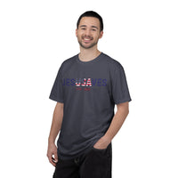 Load image into Gallery viewer, Jesus Saves Patriotic T-Shirt — USA Flag/Comfort Colors