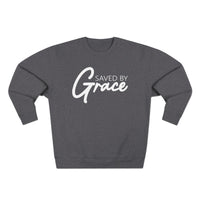 Load image into Gallery viewer, Saved By Grace 2.0 Unisex Crewneck Sweatshirt
