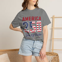 Load image into Gallery viewer, America 250 "Years of Freedom" Patriotic 250th Anniversary T-Shirt/Comfort Colors